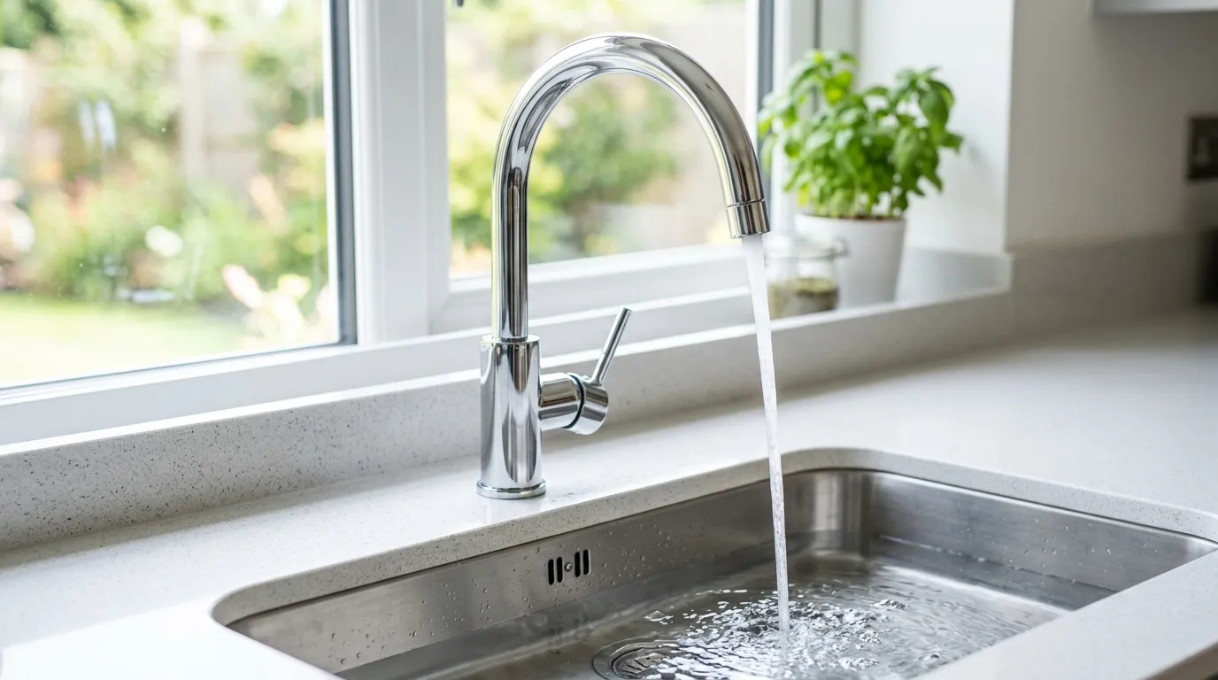 Local Plumbing Master Pros same day plumber fixing a faucet in Crest View Heights, NY